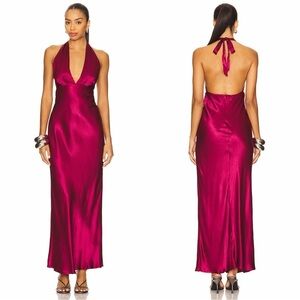 SNDYS. Leslie Maxi Dress in Plum